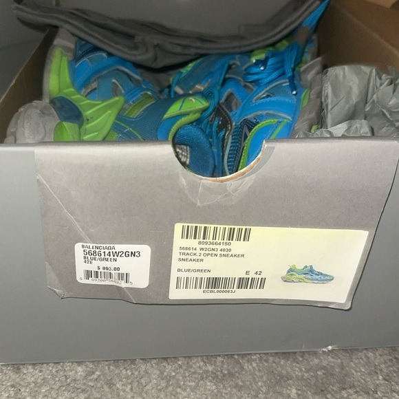 TRACK SNEAKER
TRICOLOR MESH/RUBBERNOT
WASH
KAKI/DARK GREV/GREEN E 43 - Picture 7 of 8